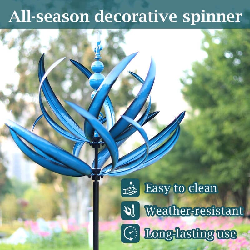 TIJDELIJK 50% KORTING | LotusSpinner™ | Ervaar de pracht van de Lotus windwijzer