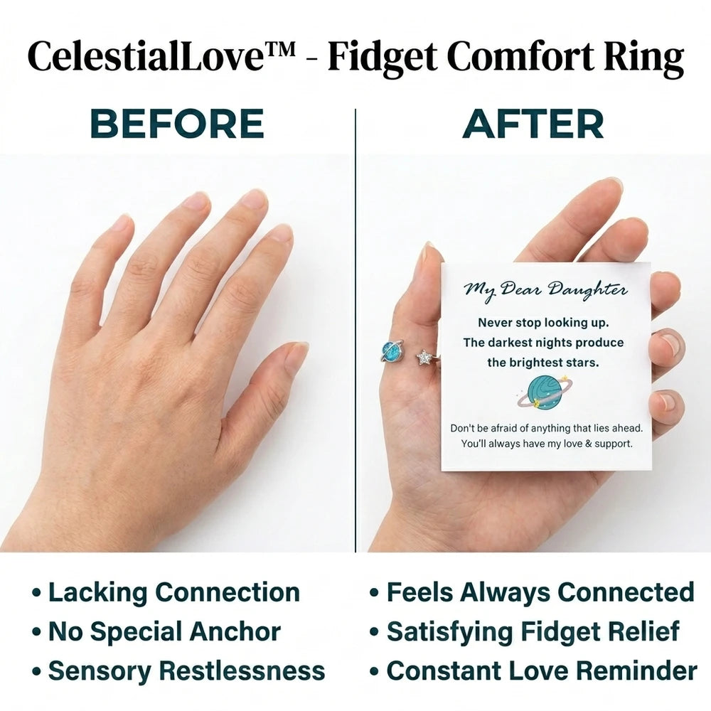 TIJDELIJK 50% KORTING | CelestialLove™ - Comfort Ring