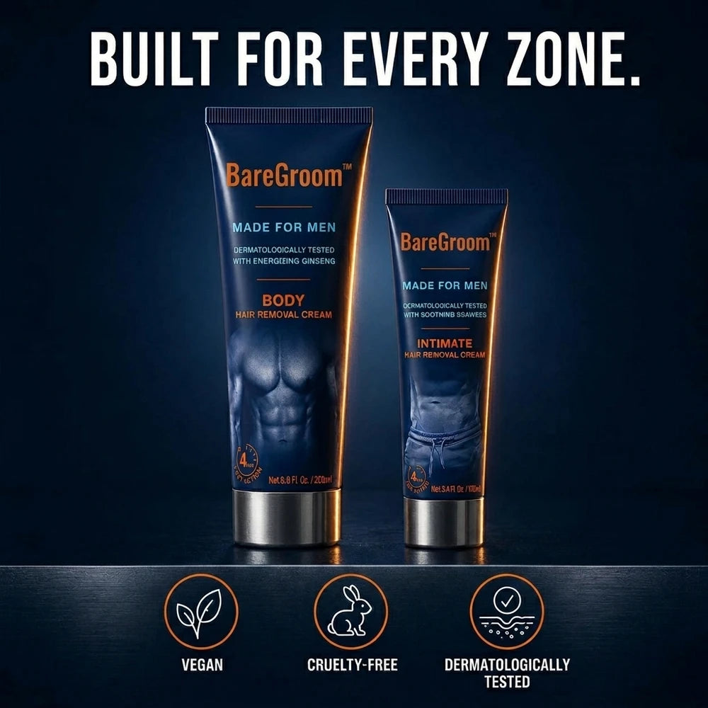 1 + 1 GRATIS VANDAAG | BareGroom™ - Ontharingscrème