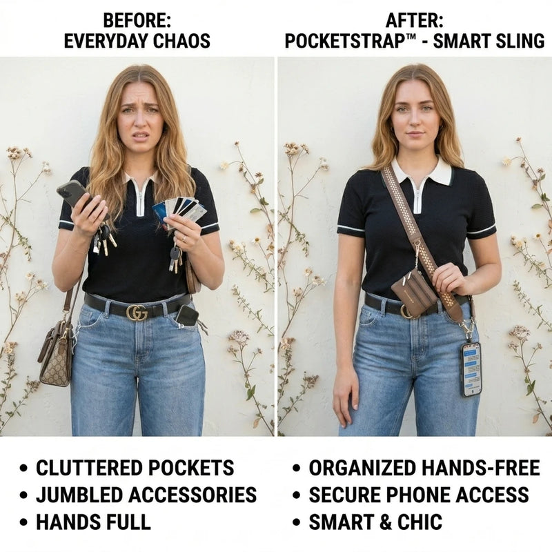 TIJDELIJK 50% KORTING | PocketStrap™ - Slimme Sling
