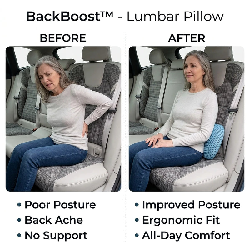 TIJDELIJK 50% KORTING | BackBoost™ - Lendenkussen