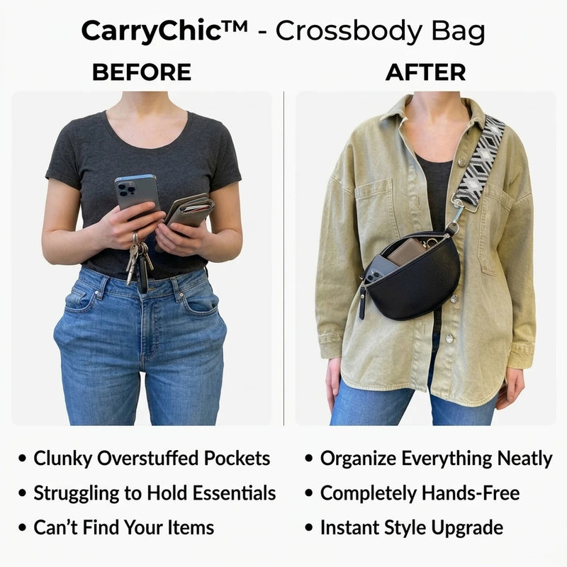 TIJDELIJK 50% KORTING | CarryChic™ - Crossbody tas
