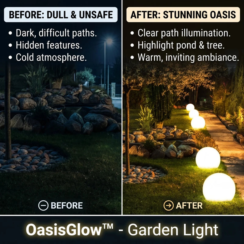 TIJDELIJK 50% KORTING | OasisGlow™ - Tuinlamp