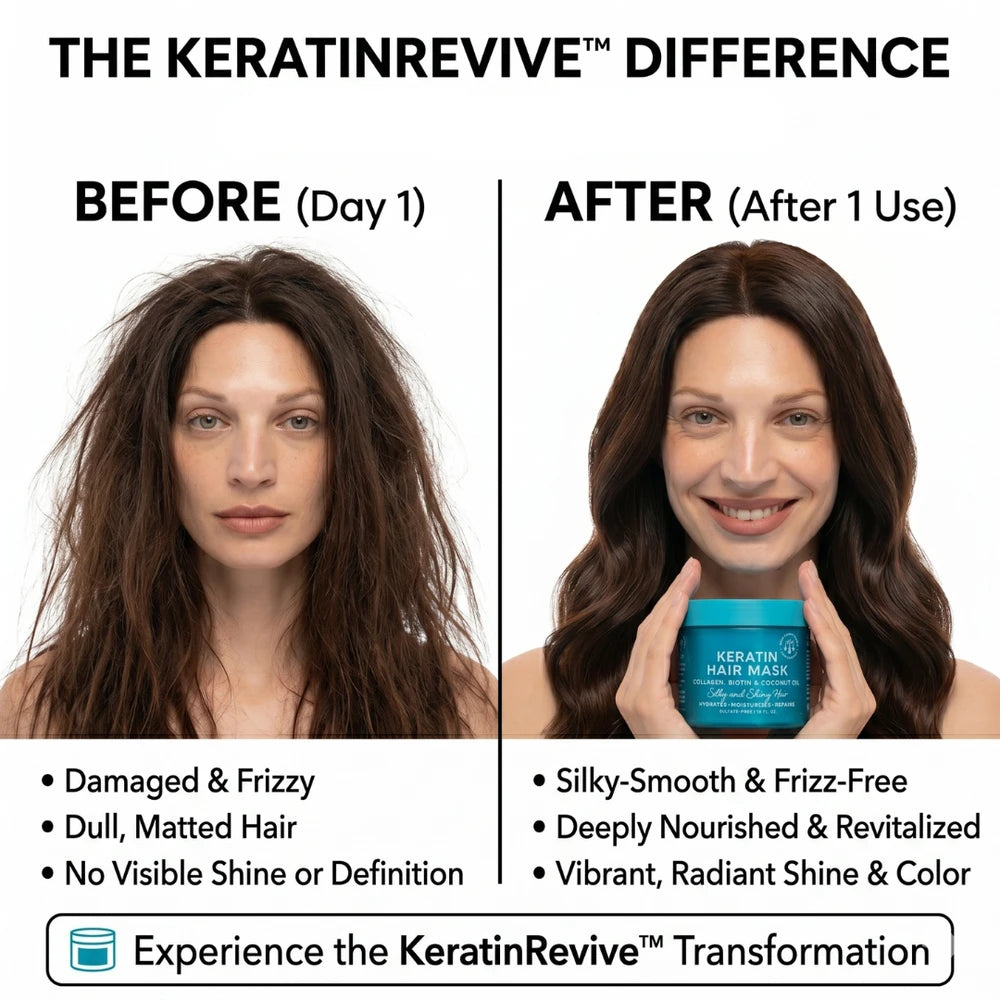 1 + 1 GRATIS VANDAAG | KeratinRevive™ - Haarmasker