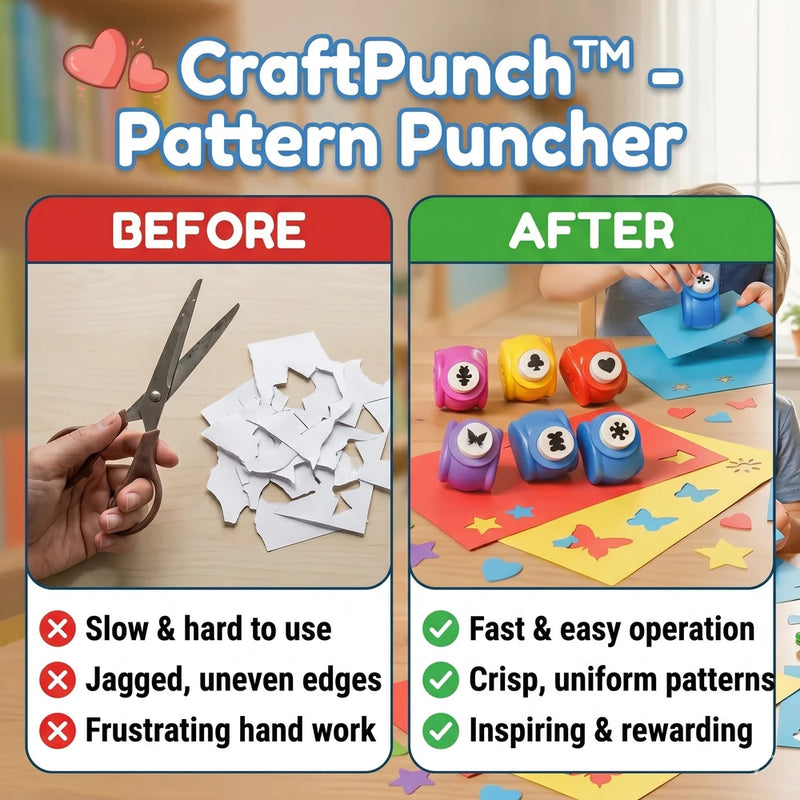 TIJDELIJK 50% KORTING | CraftPunch™ - Patroonpons