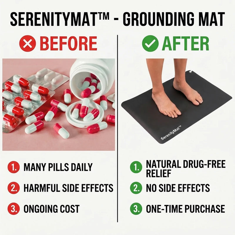 TIJDELIJK 50% KORTING | SerenityMat™ - Aardingsmat
