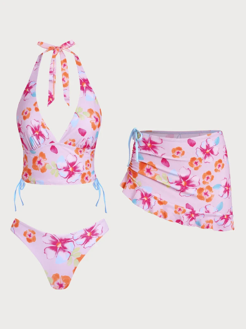 TIJDELIJK 50% KORTING | Solana™ - Drie-delige tankini-set