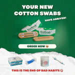 TIJDELIJK 50% KORTING | EcoSwab™ - Herbruikbare wattenstaafjes