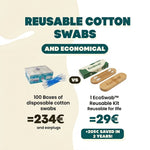 TIJDELIJK 50% KORTING | EcoSwab™ - Herbruikbare wattenstaafjes