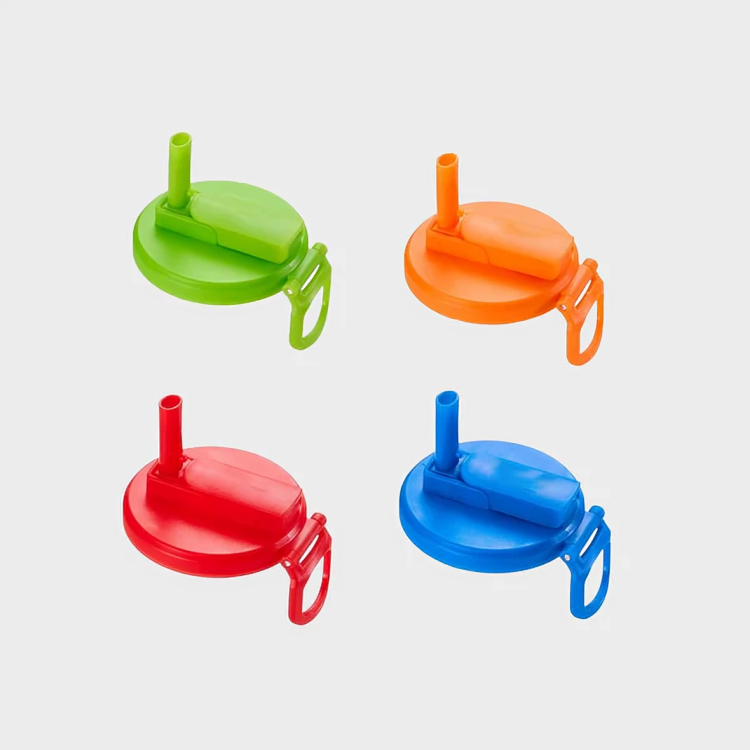 2 + 2 GRATIS VANDAAG | SipSeal™ | Siliconen rietje Deksel van frisdrankblikje