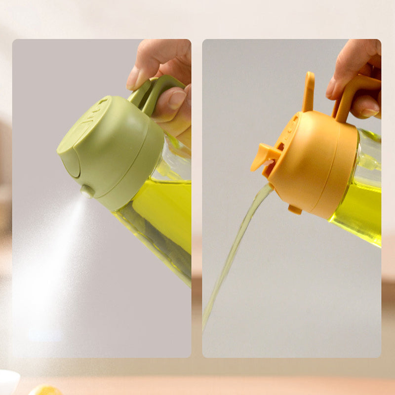 TIJDELIJK 50% KORTING | Splash&Drizzle™ | 2 in 1 Oliespuitfles En Glazen Dispenser
