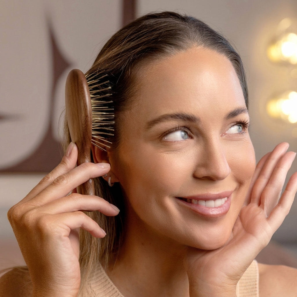 TIJDELIJK 50% KORTING | ScalpZen™ - Gua Sha-borstel
