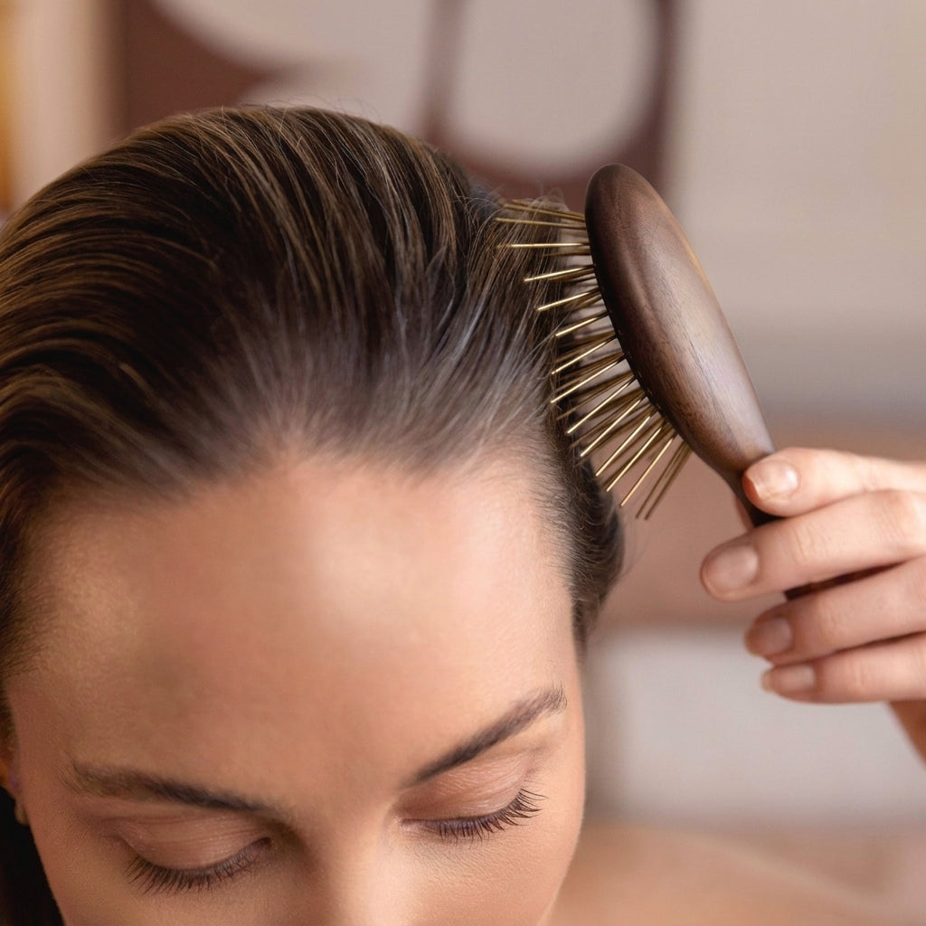 TIJDELIJK 50% KORTING | ScalpZen™ - Gua Sha-borstel