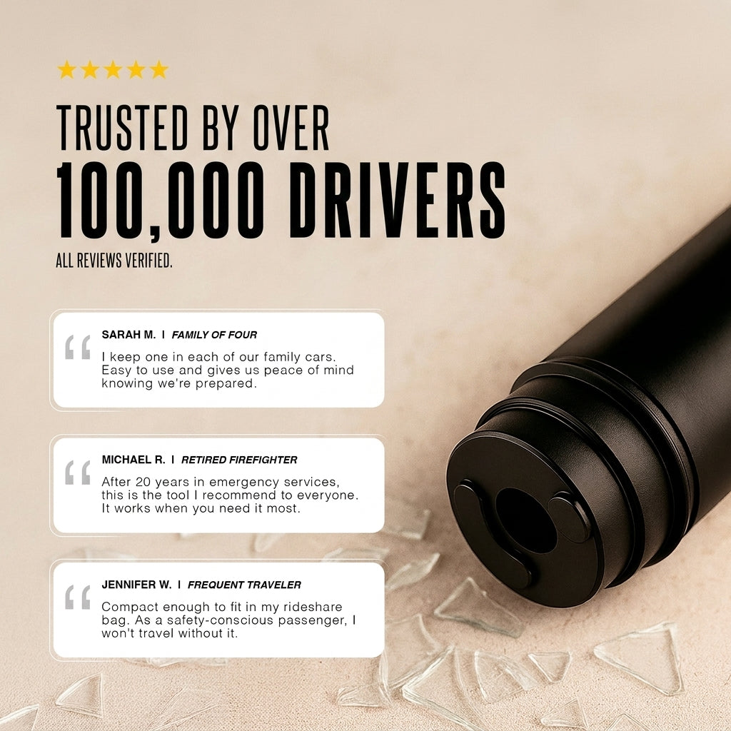 1 + 1 GRATIS VANDAAG | EscapeHammer™ - Auto-noodhamer