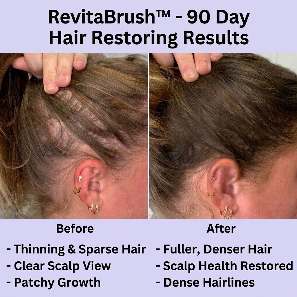 TIJDELIJK 50% KORTING | RevitaBrush™ - 4-in-1 Haarherstelborstel