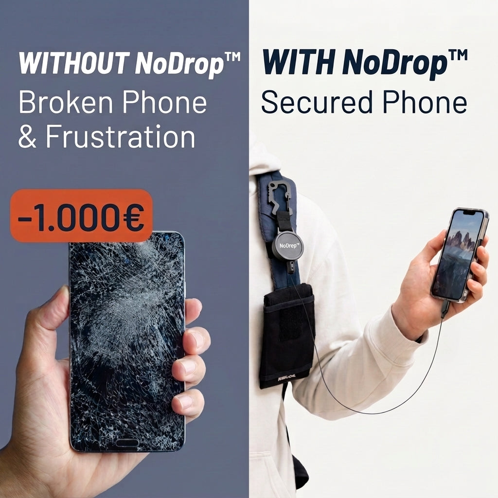 1 + 1 GRATIS VANDAAG | NoDrop™ - Mobiele telefoonbeveiliging