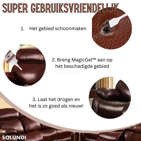 MagicGel™ - Repareert beschadigd leer onmiddellijk!