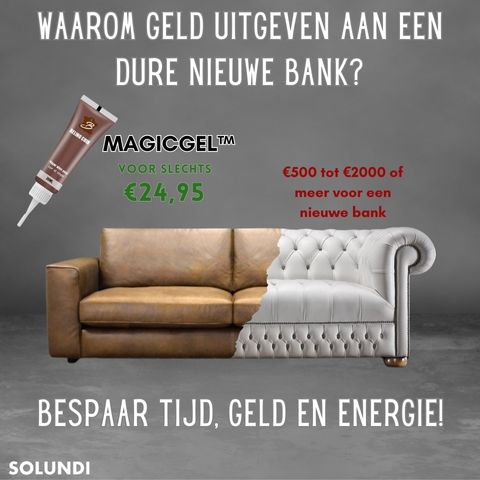 MagicGel™ - Repareert beschadigd leer onmiddellijk!