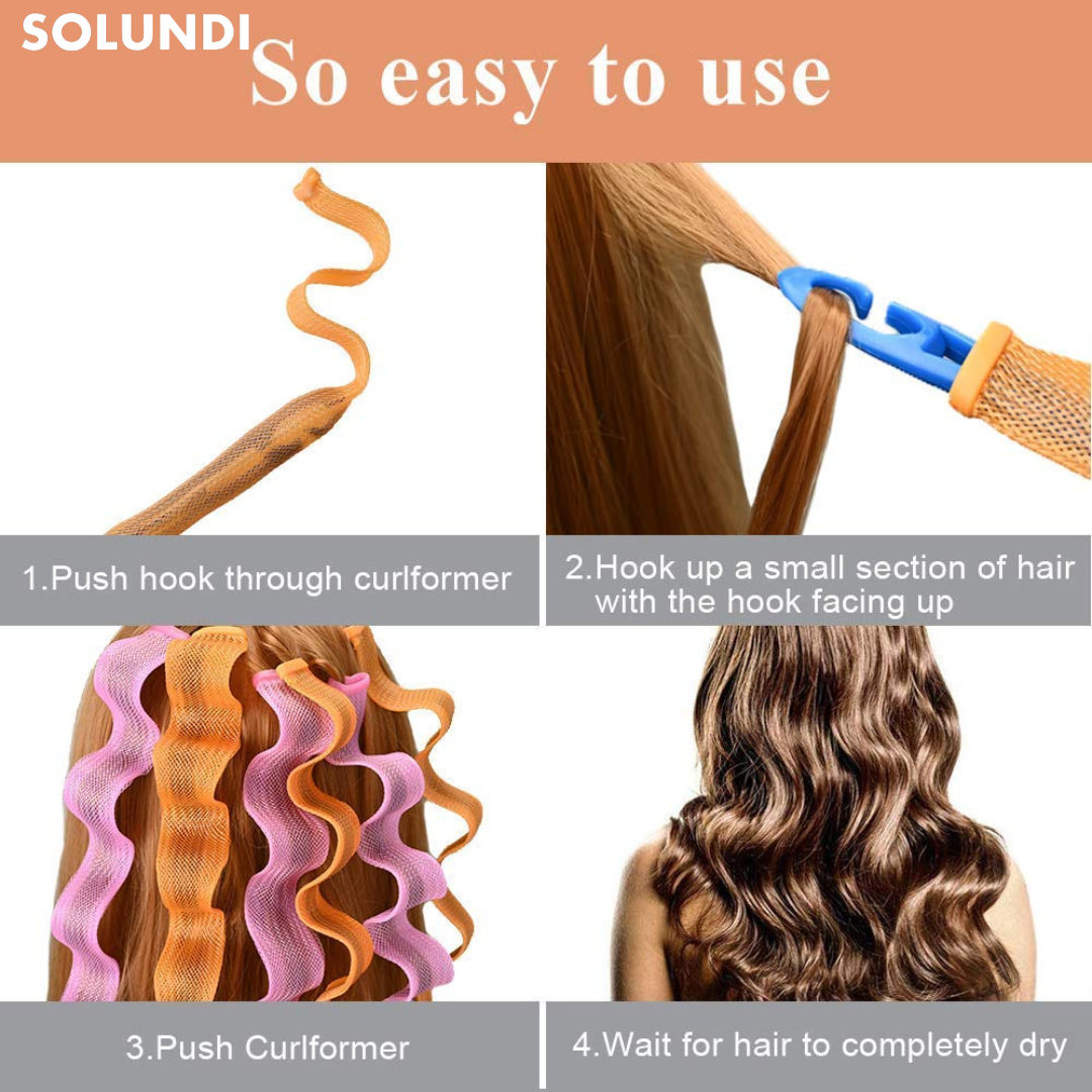 50% KORTING VANDAAG | CurlWand™ | Snel, lang-houdende krullen zonder hitte!