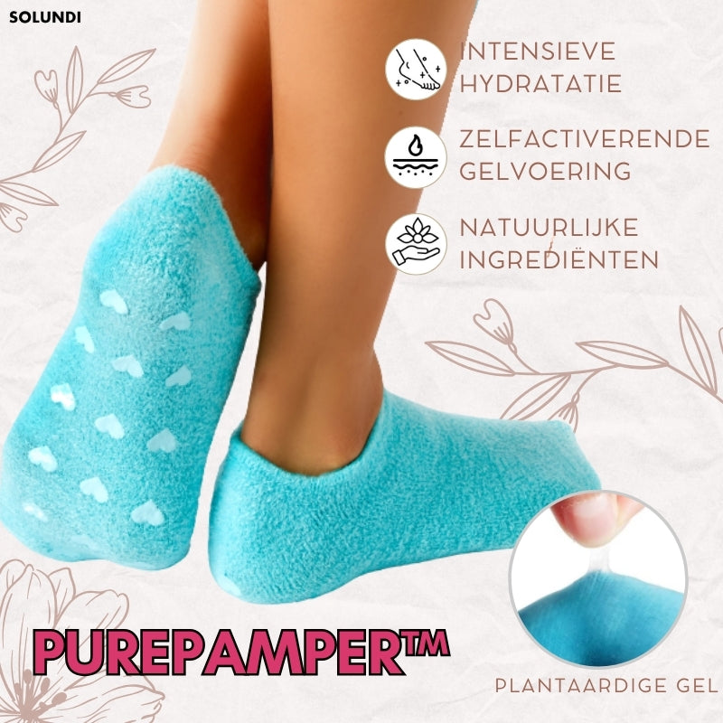 PurePamper™ - Hydraterende gel sokken