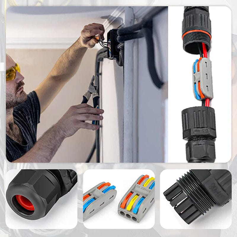 TIJDELIJK 1+1 GRATIS | AquaShield™ | Waterdichte Elektrische Bekabeling Voor Buiten
