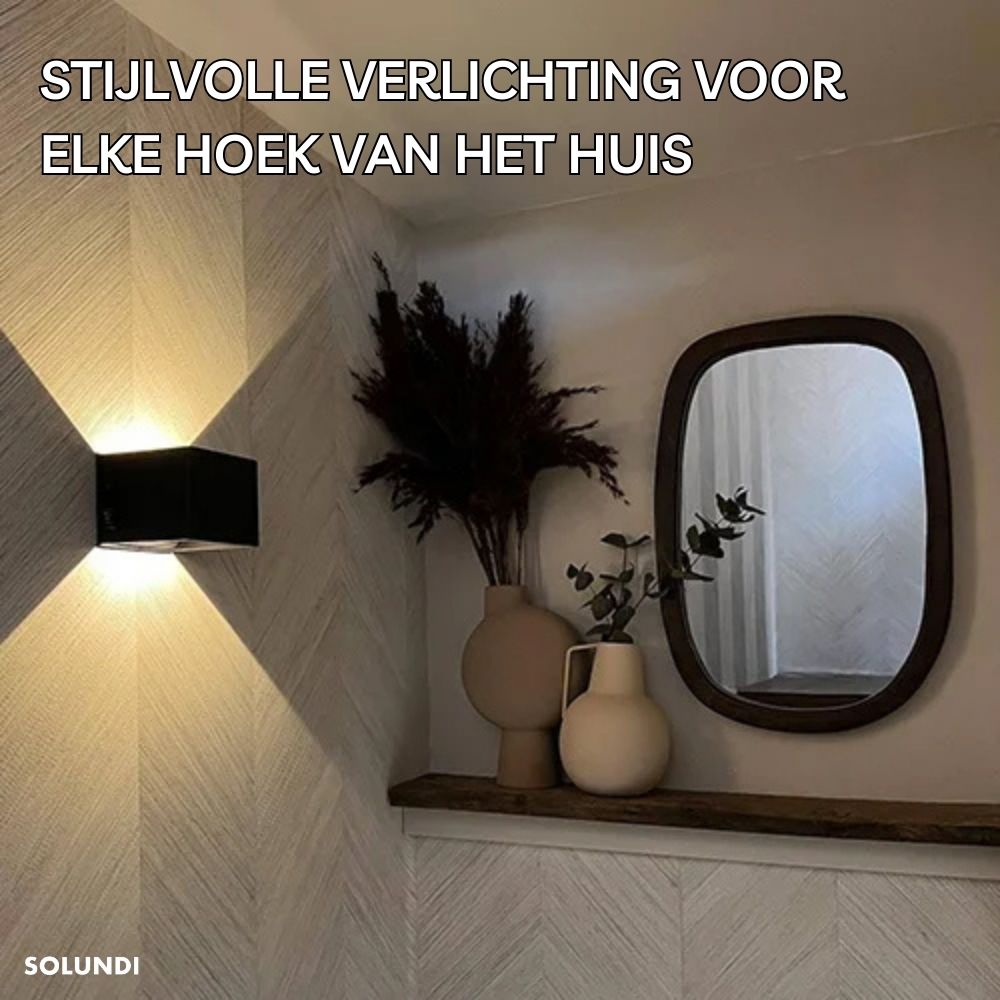 LuminaCube™ - De draadloze en luxe wandlamp!