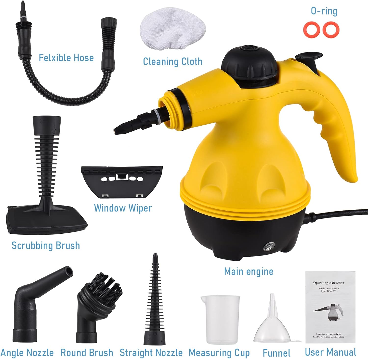 50% KORTING TIJDELIJK | SteamMaster™ |  Multifunctionele Stoomreiniger
