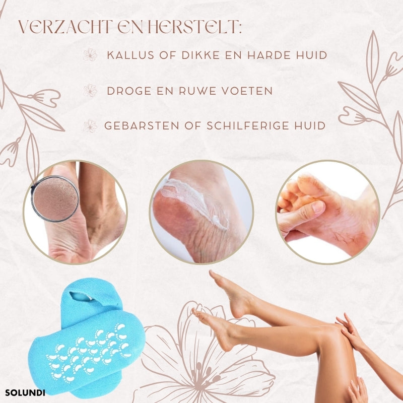 PurePamper™ - Hydraterende gel sokken