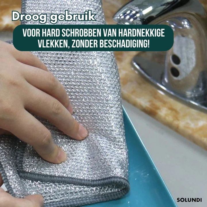 TIJDELIJK 1+2 GRATIS | PowerWipe™ | 2-in-1 Magische Schoonmaakdoek