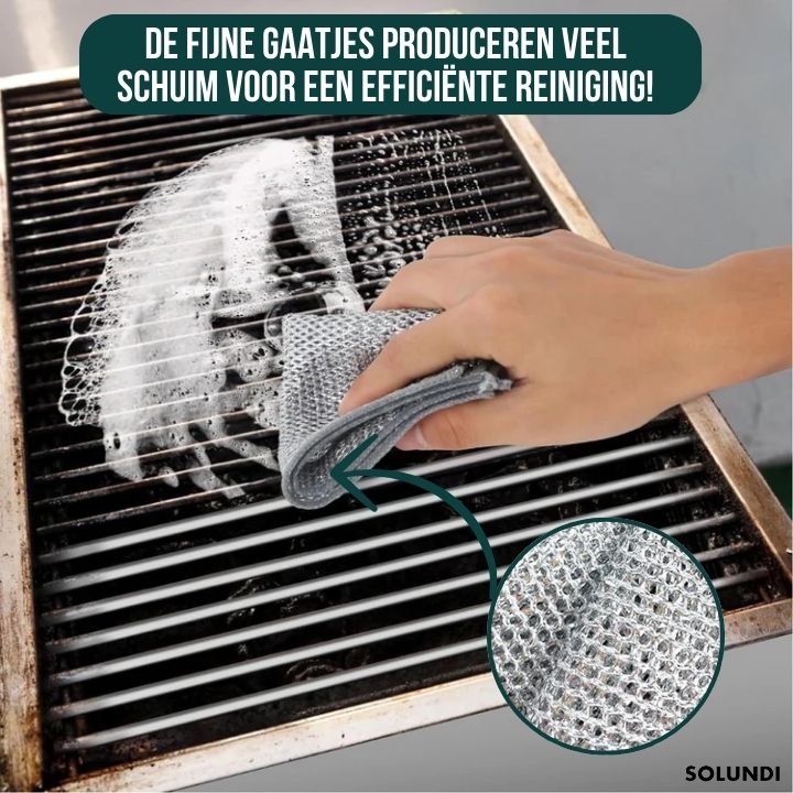 TIJDELIJK 1+2 GRATIS | PowerWipe™ | 2-in-1 Magische Schoonmaakdoek