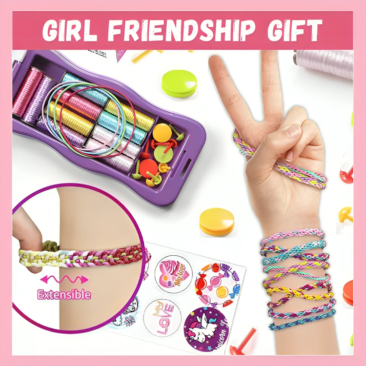 TIJDELIJK 50% KORTING | WeaveWonders™ | DIY armband vlechten set