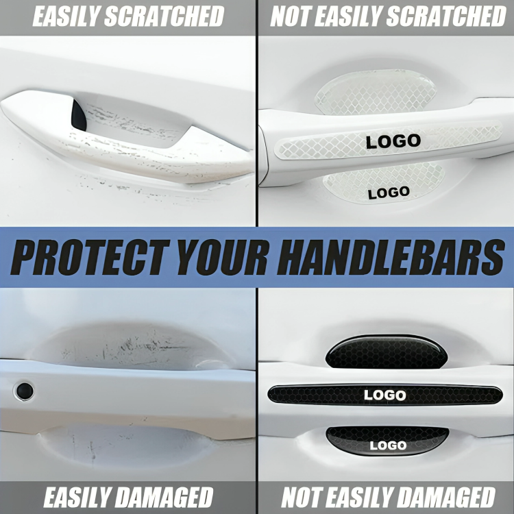 4 + 4 GRATIS VANDAAG | StickShield™ | Auto deurgreep stickers