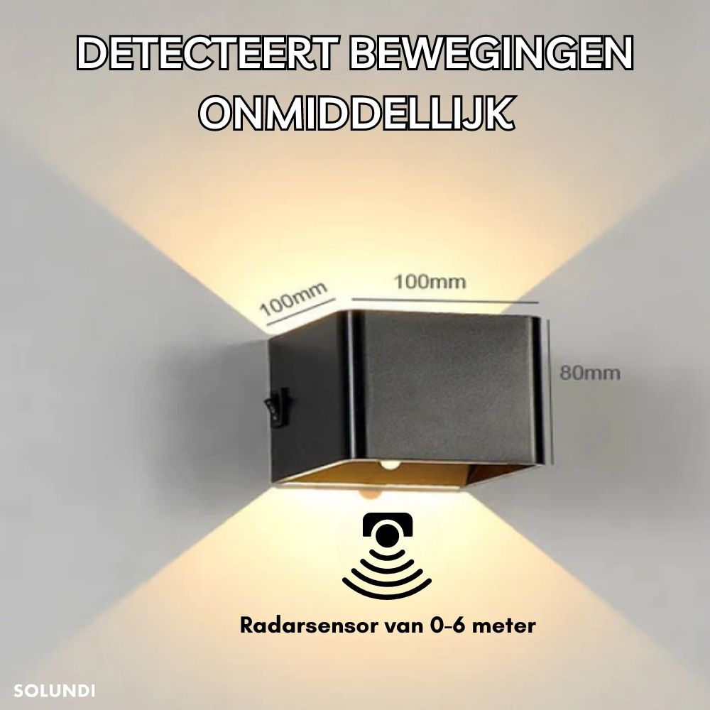 LuminaCube™ - De draadloze en luxe wandlamp!