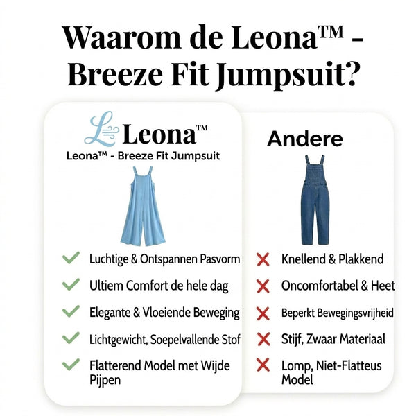 TIJDELIJK 50% KORTING  Leona™ - Bries Pasvorm