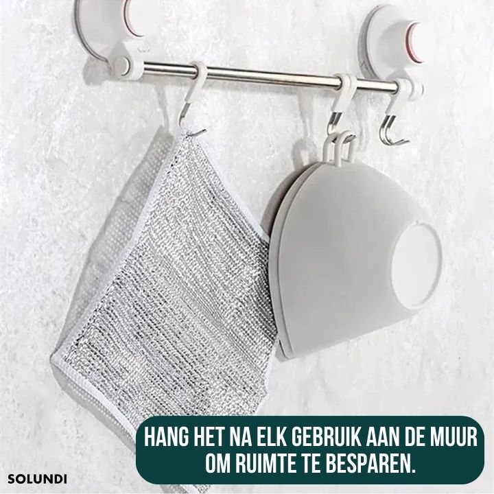 TIJDELIJK 1+2 GRATIS | PowerWipe™ | 2-in-1 Magische Schoonmaakdoek