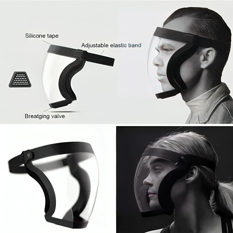 TIJDELIJK 50% KORTING | VisionShield™ | Antistof- en mistbestendig gelaatsscherm