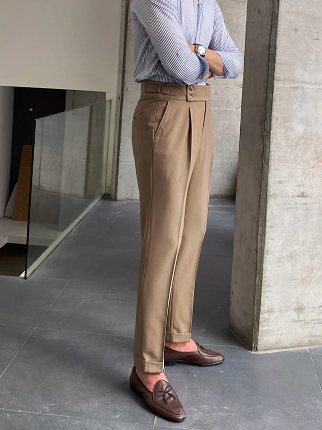 Desmond™ | Casual broek met hoge taille voor heren