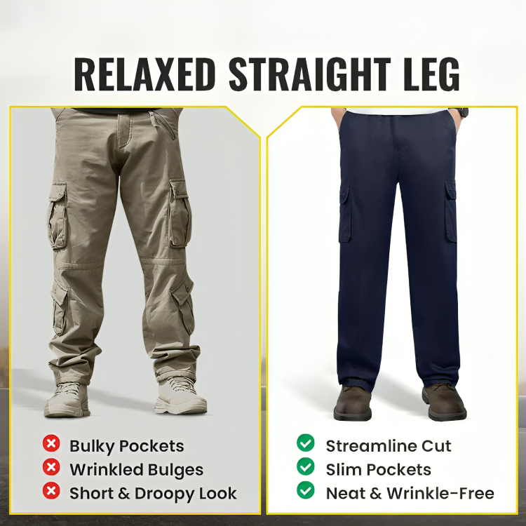 Ridge™ | Kreukvrije, scheurbestendige broek voor de hele dag comfort!