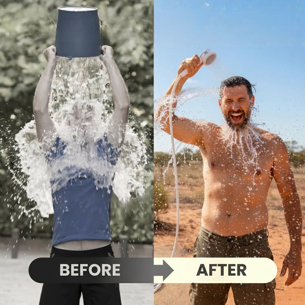 TIJDELIJK 50% KORTING | ShowerGo™ - Reis Douche