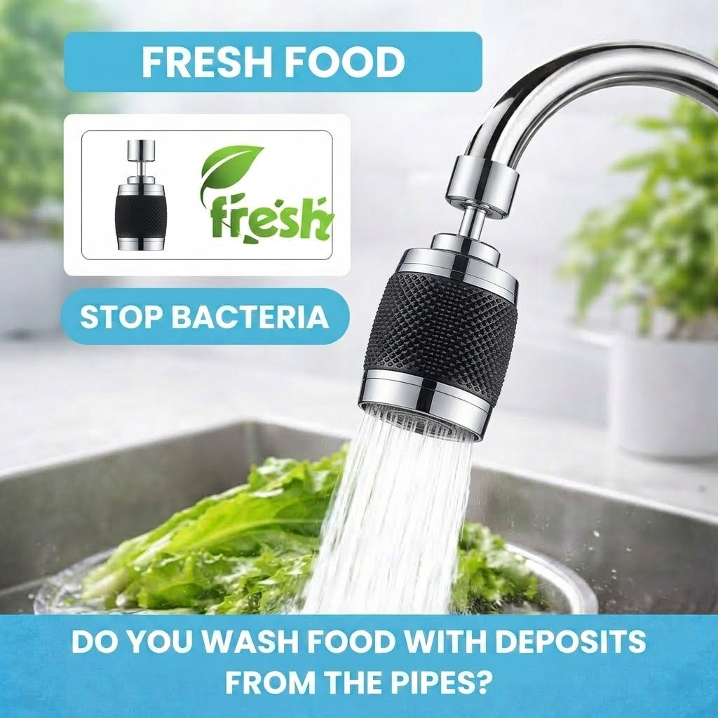1 + 1 GRATIS VANDAAG | FlowFresh™ - 95% Schonere Gefilterd Water