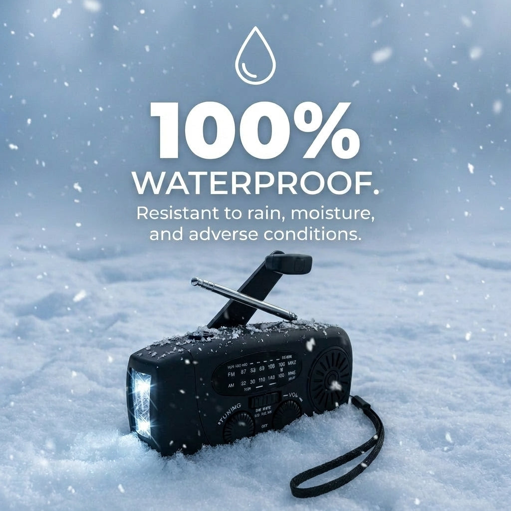 TIJDELIJK 50% KORTING | PowerRescue™ - Multifunctionele noodradio