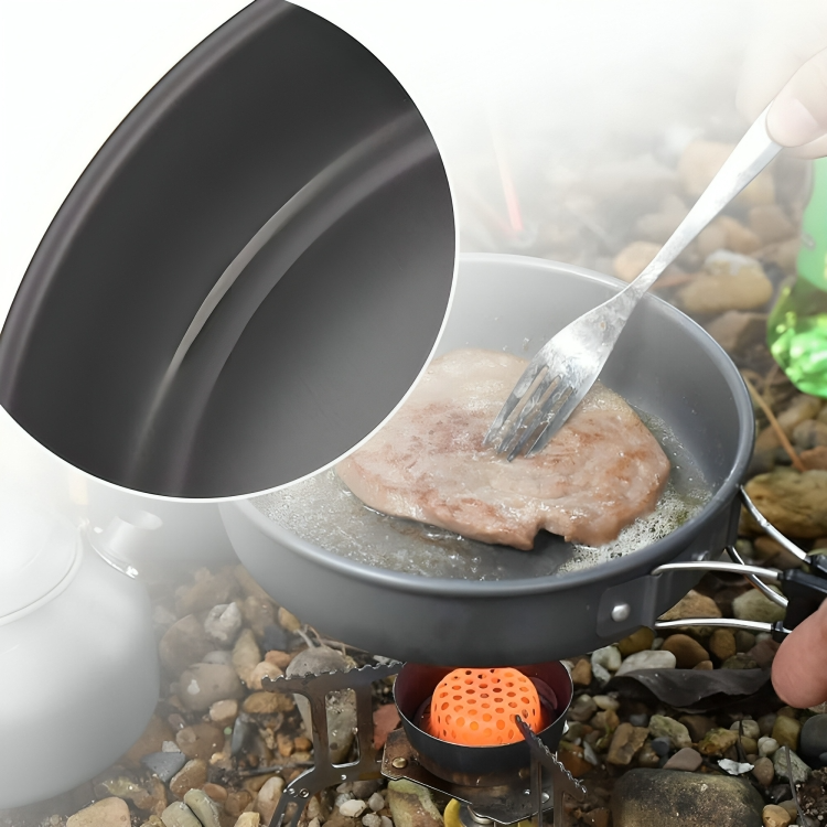 TrekChef™ | Draagbare camping pannenset