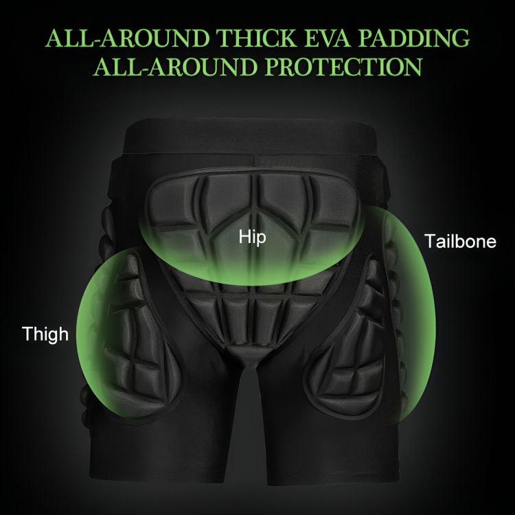 ImpactGuard™ | Heup- & bipsgewatteerde beschermende shorts