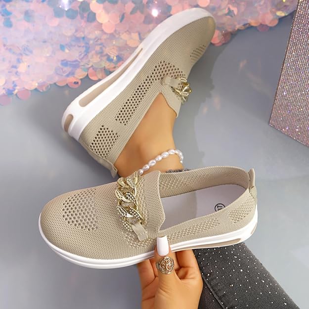 TIJDELIJK 50% KORTING | Arielle™ | Comfortabele schoenen met kettingen
