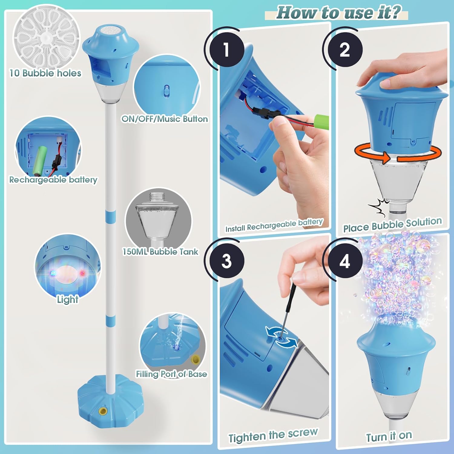 LumiBubbles™ | Maak van elk evenement een bubbelparty!