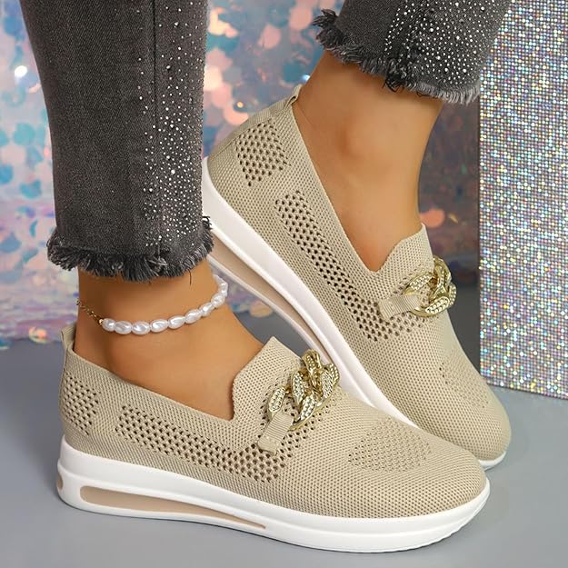 TIJDELIJK 50% KORTING | Arielle™ | Comfortabele schoenen met kettingen