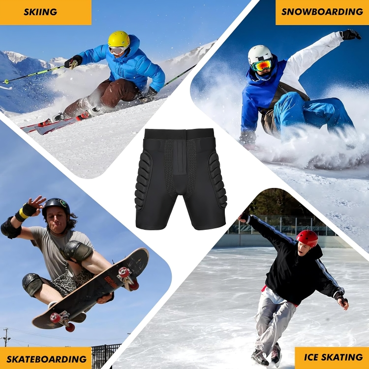 ImpactGuard™ | Heup- & bipsgewatteerde beschermende shorts