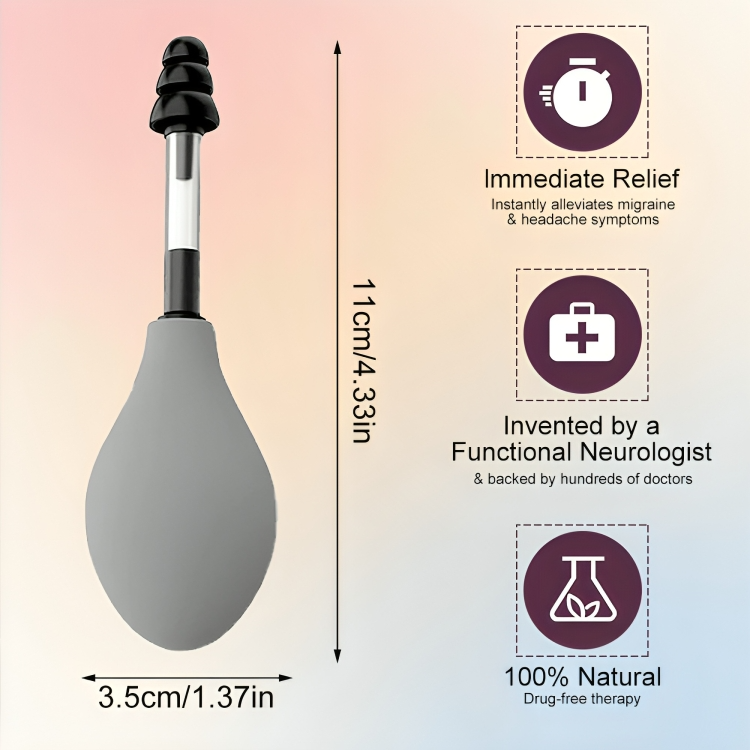 EchoCalm™ | Oordrukapparaat voor migraine en tinnitusverlichting