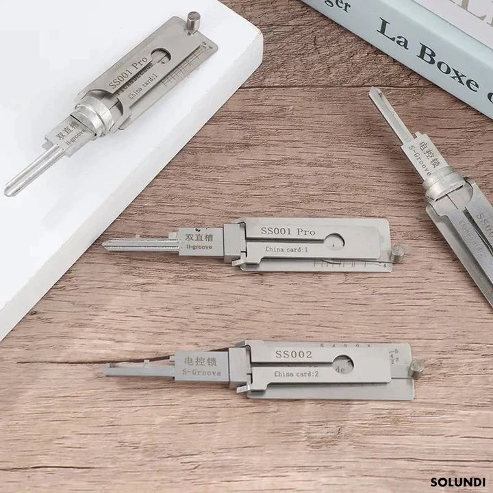 TIJDELIJK 50% KORTING | LockMaster™ - Precisiegereedschap voor slotenmakers