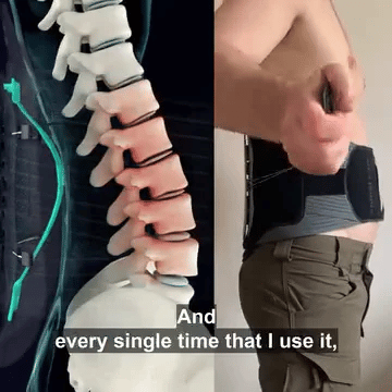 TIJDELIJK 50% KORTING  LumbarGuard™ - Rugbrace